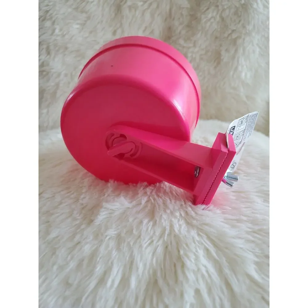 Dog Carrier Cage Crock Pink Colored 40oz Lixit - BRAND NEW!
